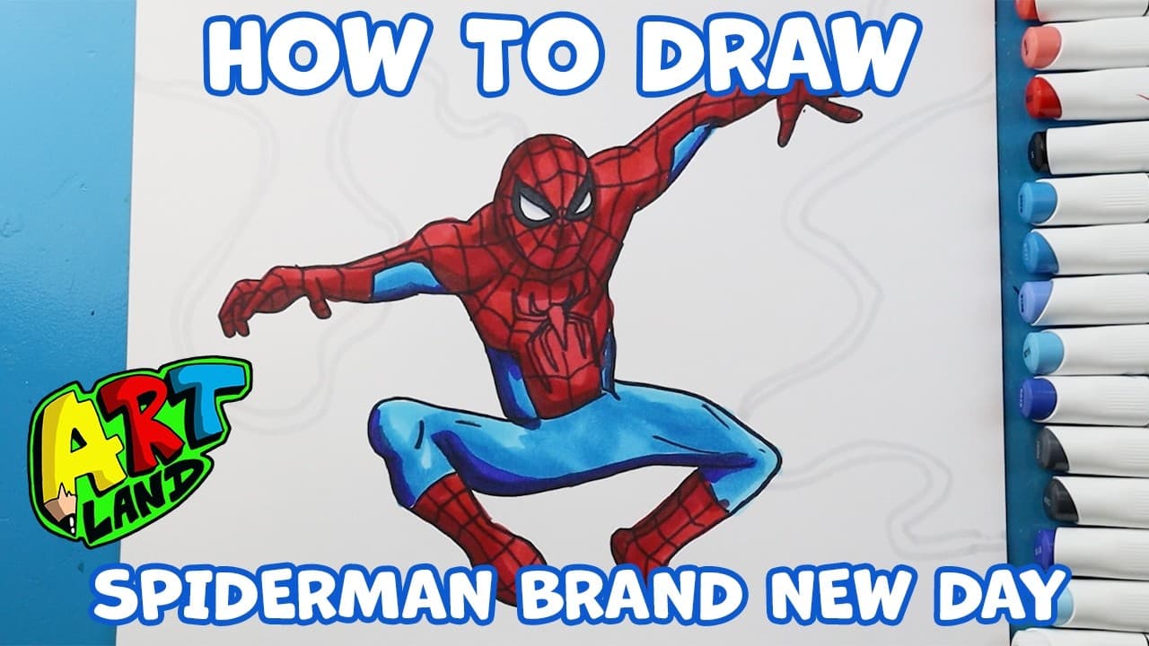 Preview of How to Draw Spiderman | Brand New Day