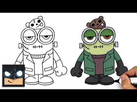 Preview of How to Draw Franken-Bob | Minions and Monsters