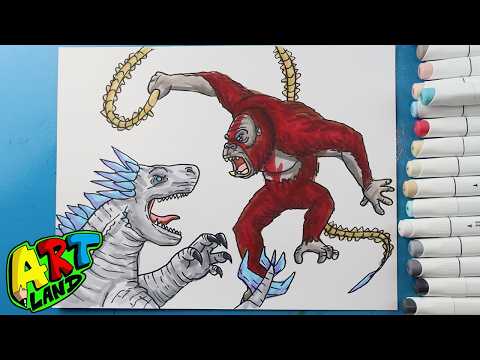 Preview of How to Draw Skar King vs Shimo