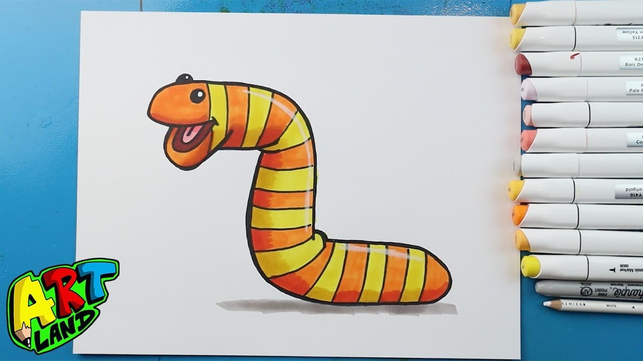 Preview of How to Draw Slimey | Sesame Street