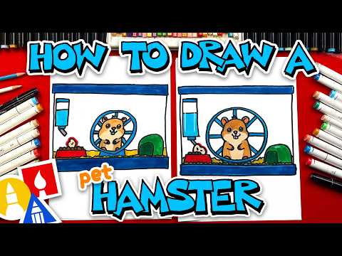Preview of How To Draw A Classroom Pet Hamster