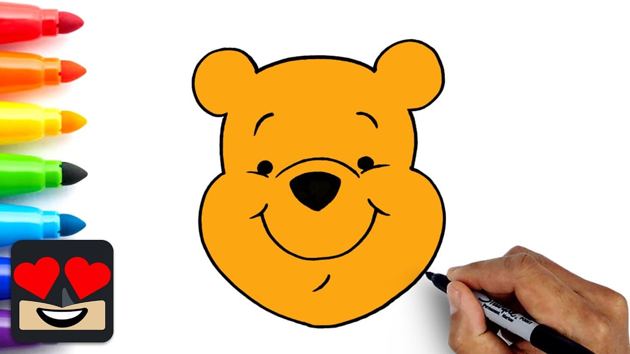 Preview of How To Draw Winnie the Pooh