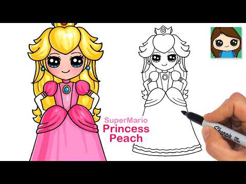 Preview of How to Draw Princess Peach | Super Mario (New)
