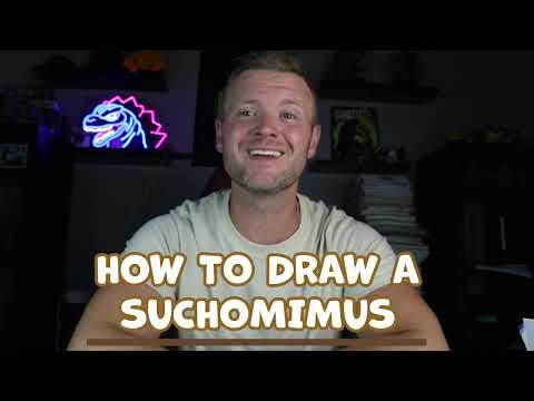 Preview of How to Draw a Suchomimus