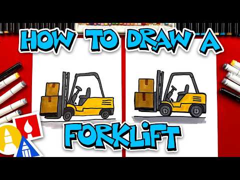 Preview of How To Draw A Forklift