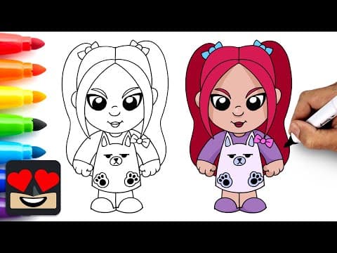 Preview of How To Draw Mira | K Pop Demon Hunters