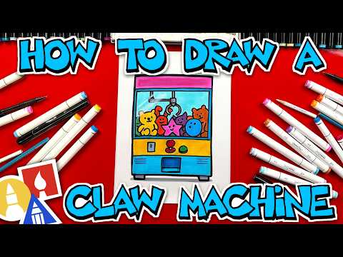 Preview of How To Draw A Claw Machine