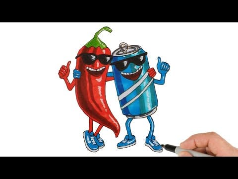 Preview of How to Draw Swaggy Bros | Italian Brainrot | Step-by-Step Tutorial!