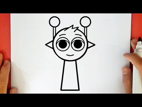 Preview of HOW TO DRAW SIMON | INCREDIBOX SPRUNKI
