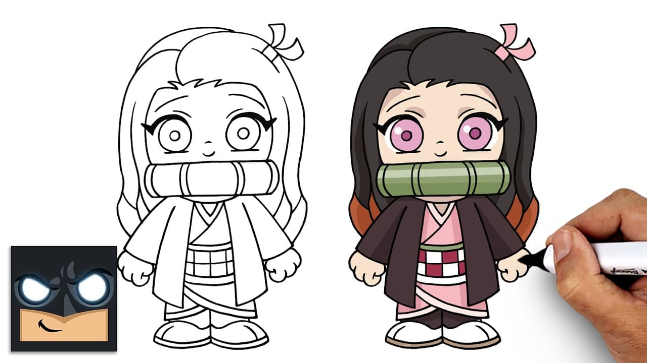 Preview of How to Draw Nezuko | Demon Slayer