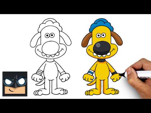 Preview of How to Draw Bitzer | Shaun the Sheep