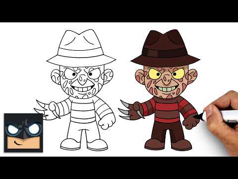 Preview of How to Draw Freddy Krueger | A Nightmare on Elm Street