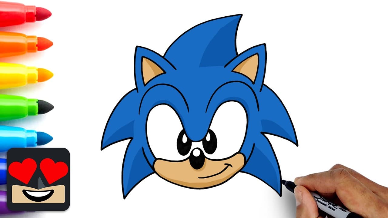 Preview of How To Draw Sonic the Hedgehog