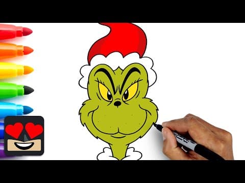 Preview of How To Draw The Grinch Who Stole Christmas
