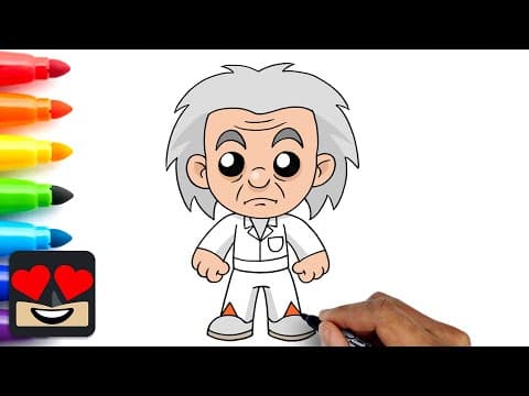 Preview of How To Draw Doc Brown | Back to the Future