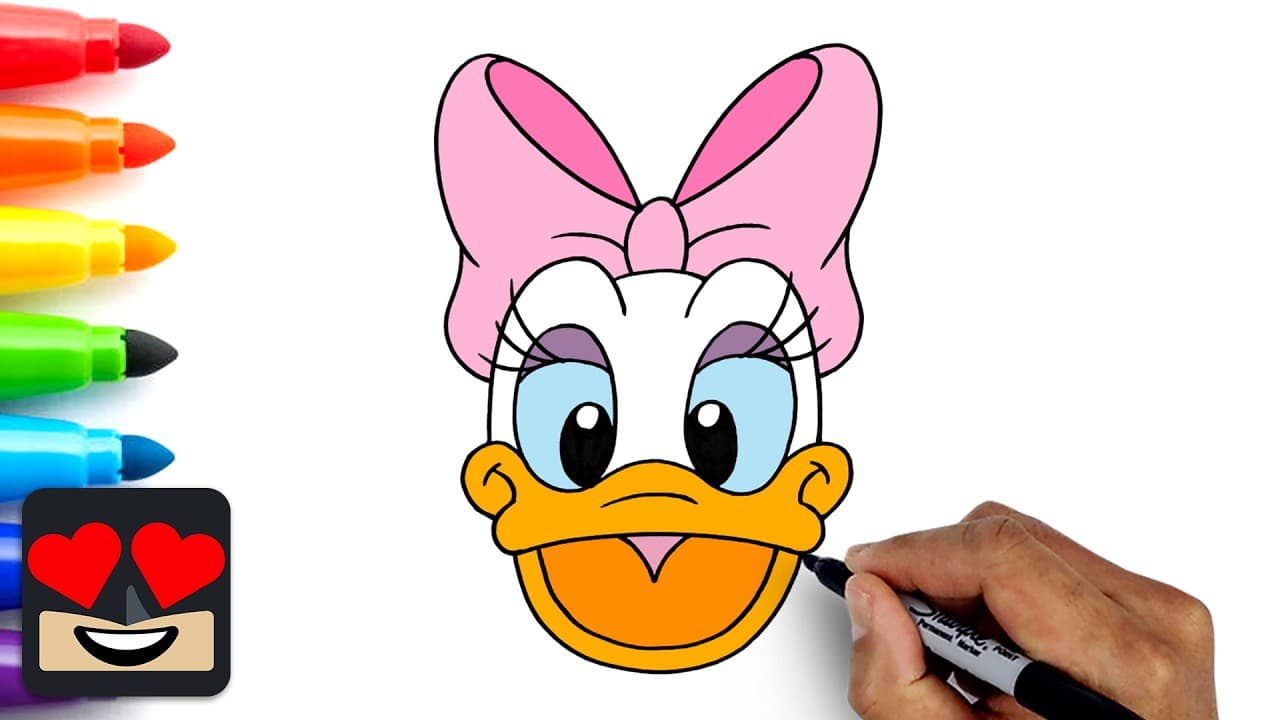 Preview of How To Draw Daisy Duck
