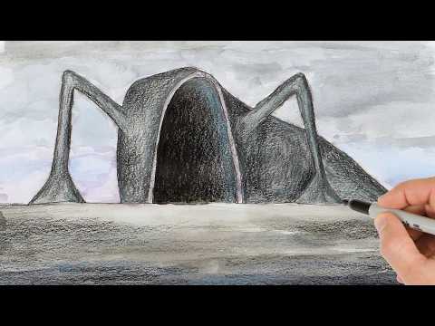 Preview of How to Draw a Sea Eater | The Deep-Sea Monster!