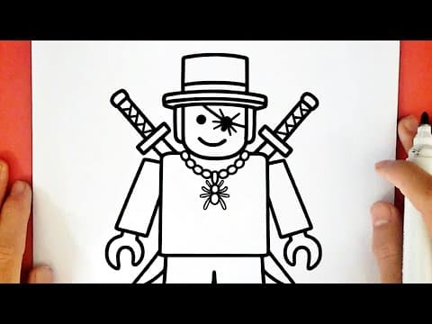 Preview of How to DRAW SAMMY from Roblox | STEAL A BRAINROT