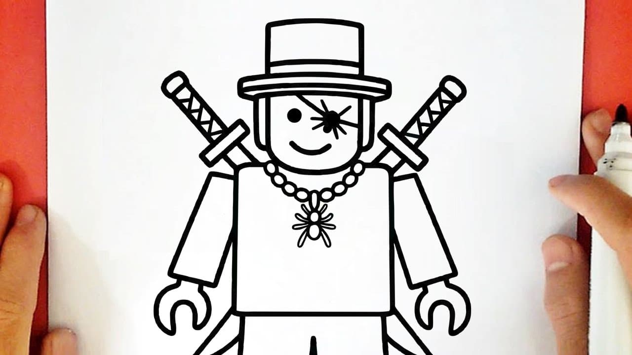 Preview of How to DRAW SAMMY from Roblox | STEAL A BRAINROT