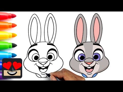 Preview of How To Draw Judy Hopps | Zootopia