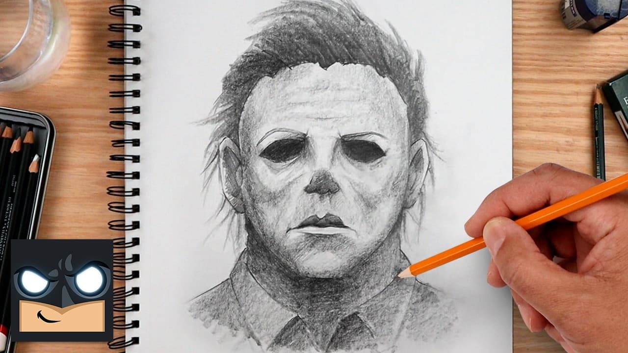Preview of How to Draw Michael Myers | Halloween Drawing Tutorial