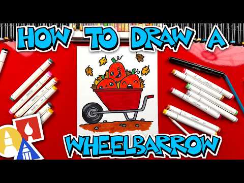 Preview of How To Draw A Wheelbarrow