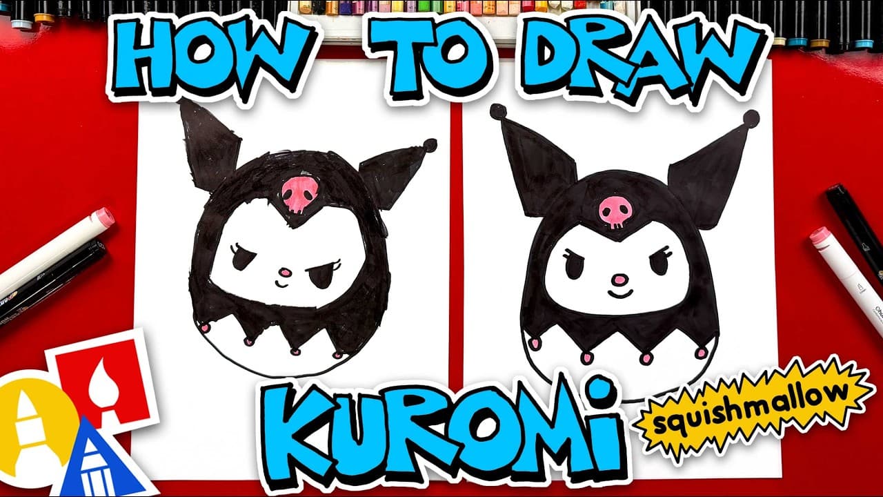 Preview of How To Draw Kuromi Squishmallow