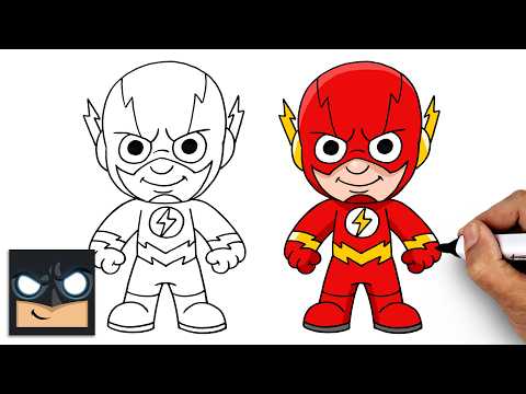 Preview of How to Draw The Flash | Justice League