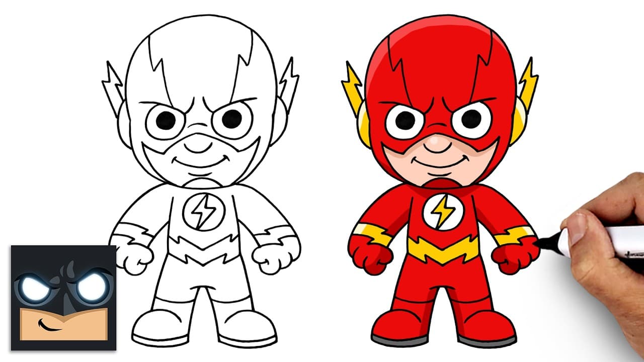 Preview of How to Draw The Flash | Justice League