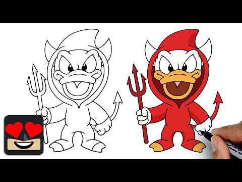 Preview of How To Draw Donald Duck | Disney Halloween