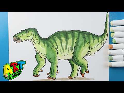 Preview of How to Draw an Iguanodon