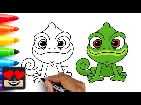 Preview of How To Draw Pascal | Tangled