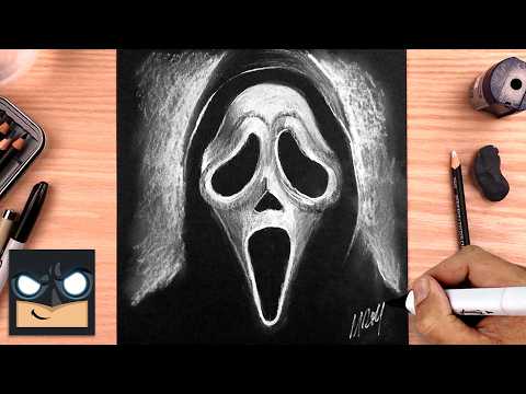 Preview of How to Draw Ghostface | Scream