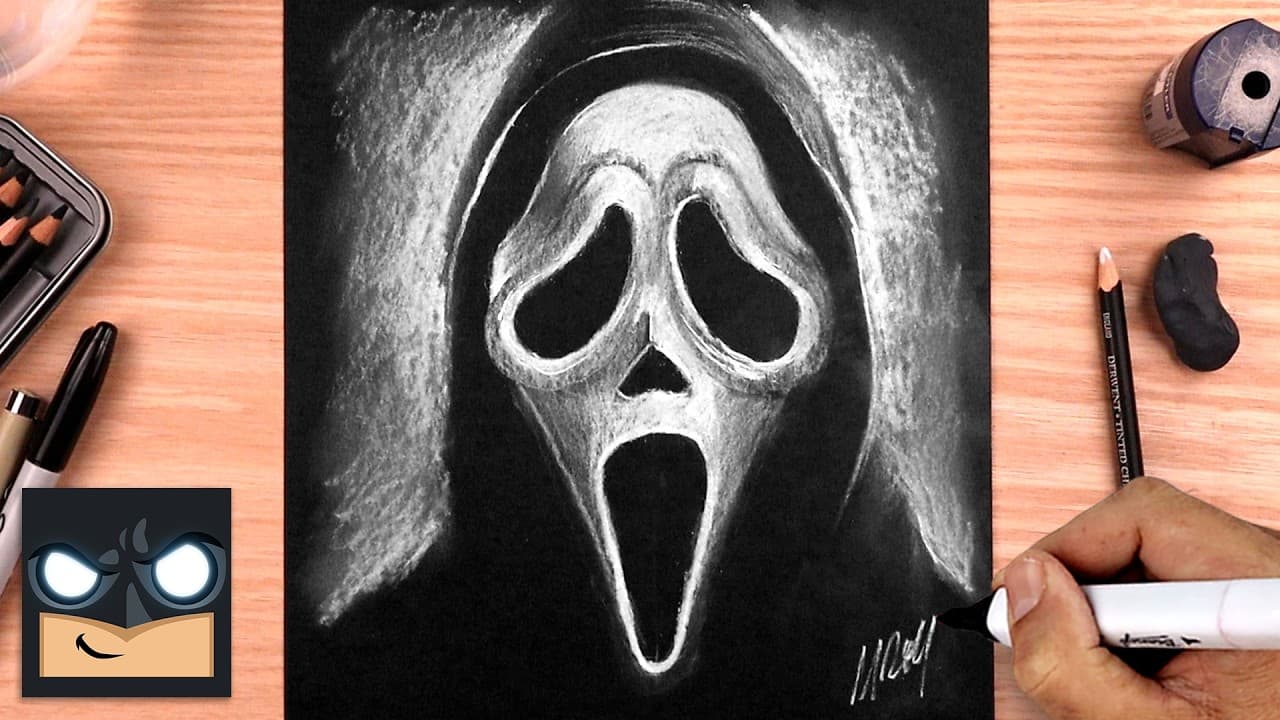 Preview of How to Draw Ghostface | Scream