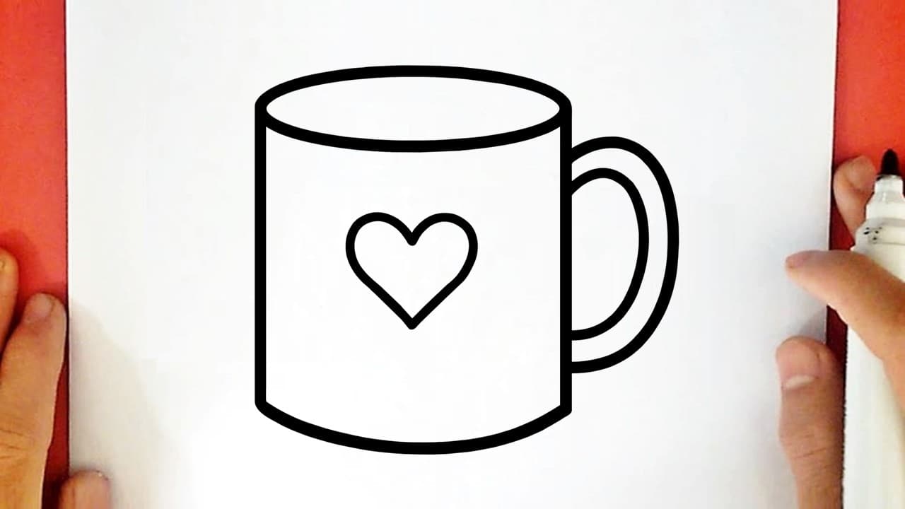 Preview of How to draw a CUTE MUG