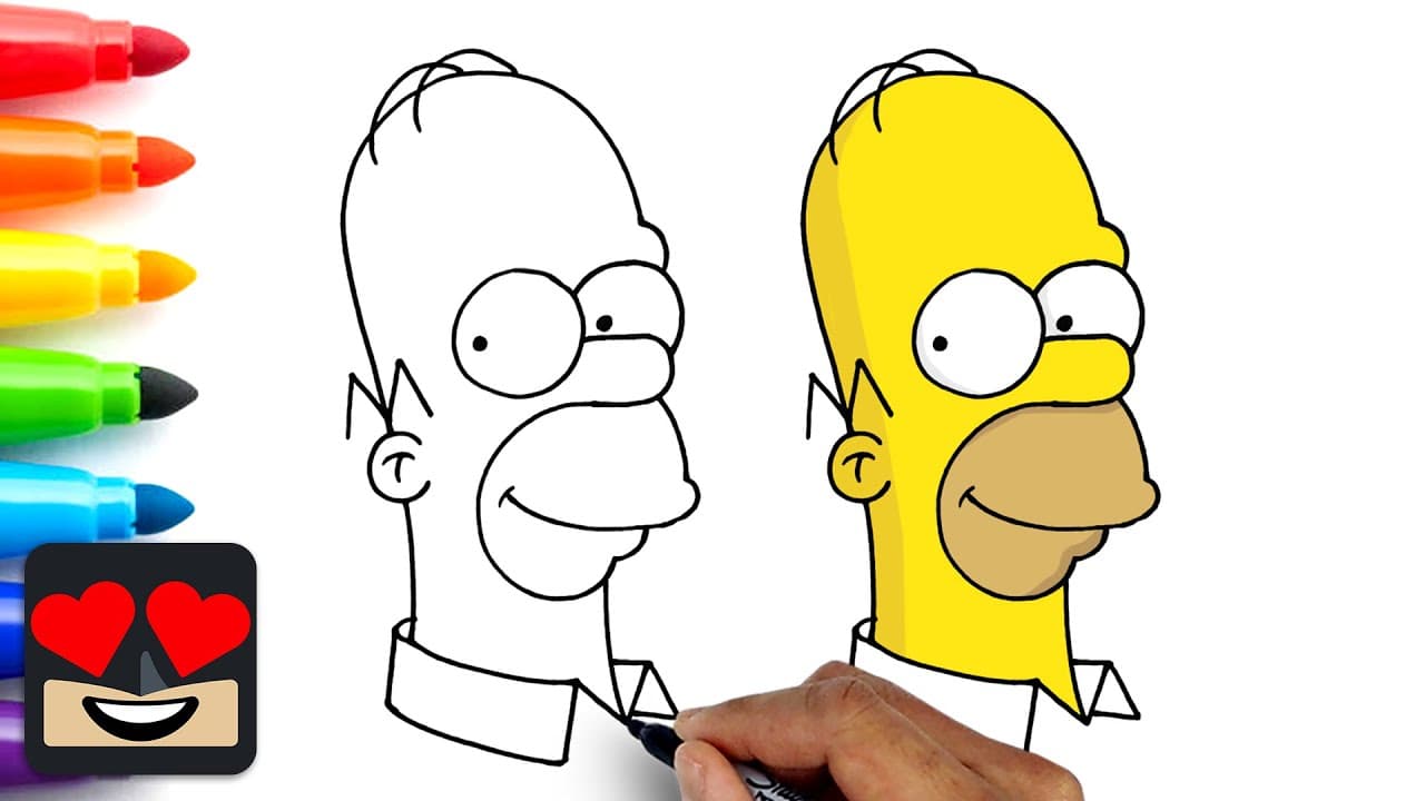 Preview of How To Draw Homer Simpson