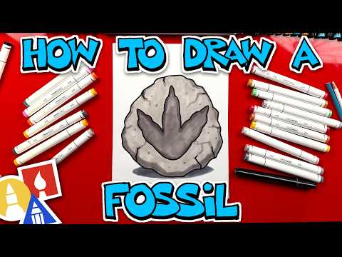 Preview of How To Draw A Cool Fossil