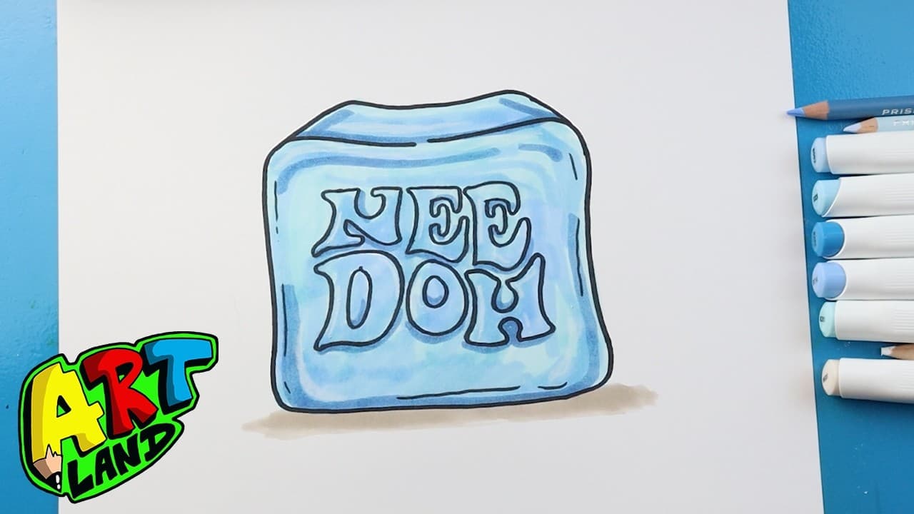 Preview of How to Draw a Nee Doh Cube