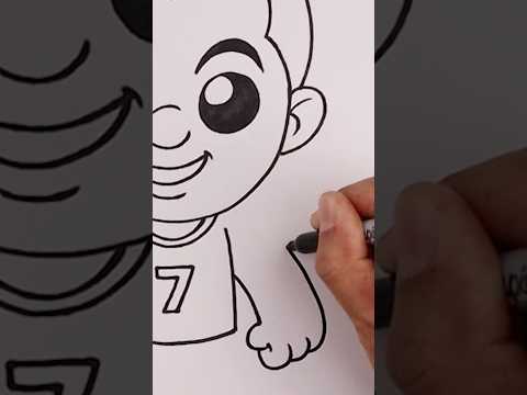 Preview of How to Draw Ronaldo | EASY step by step lesson