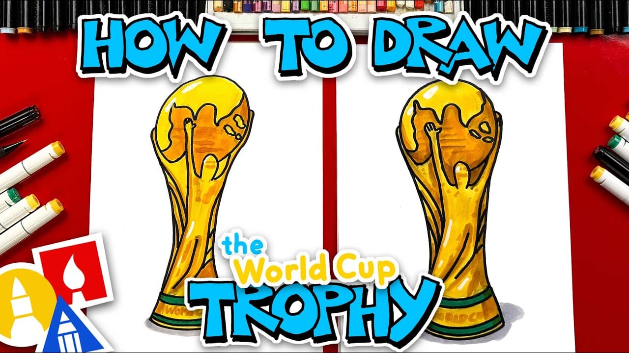 Preview of How To Draw The World Cup Trophy