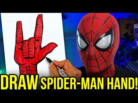 Preview of How to Draw Spider-man Brand New | Day Hand Web Shooting