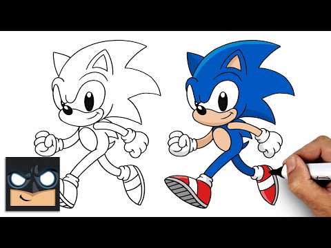 Preview of How to Draw Sonic the Hedgehog
