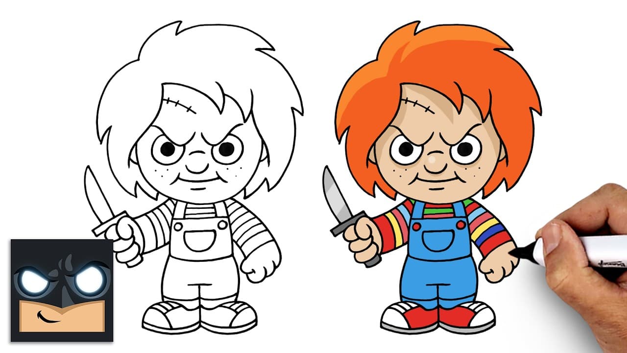 Preview of How to Draw Chucky