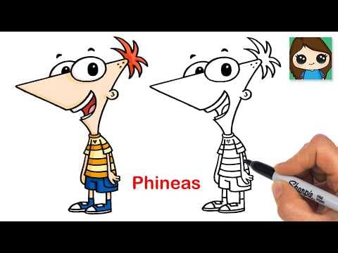 Preview of How to Draw Phineas Flynn | Phineas and Ferb