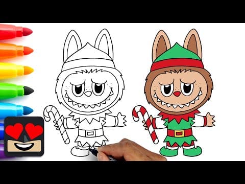 Preview of How To Draw Labubu Elf