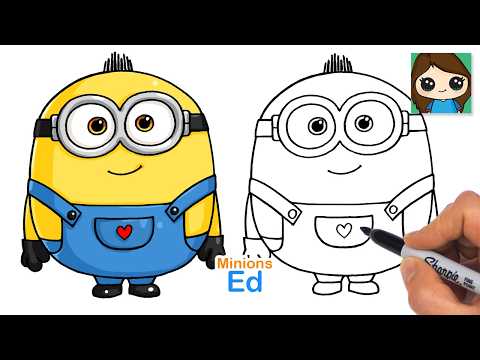 Preview of How to Draw Ed | Minion and Monsters