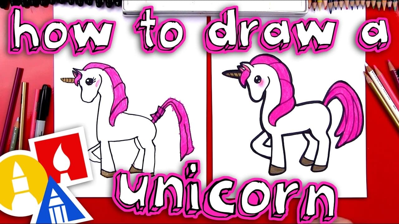 Preview of How To Draw A Cute Unicorn