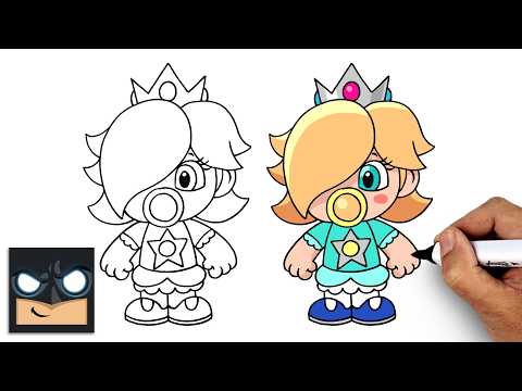 Preview of How to Draw Baby Rosalina | Super Mario