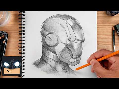 Preview of How to Draw Iron Man | Sketch Saturday