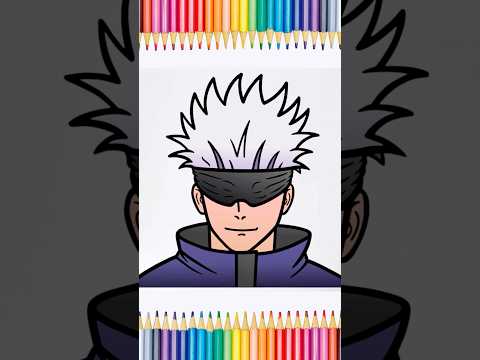 Preview of How to Draw Gojo Satoru